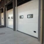 porta automática industrial seccional door