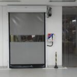 kit porta de pvc porta flexível de polipropileno porta flexível de polipropeno porta rápida de enrolar portas rápidas de lona