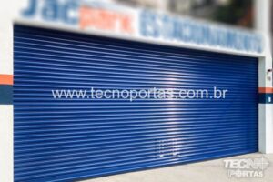 Porta de Enrolar Fechada Comercial - Tecnoportas