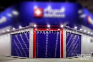 Porta de Enrolar Fechada Comercial - Tecnoportas