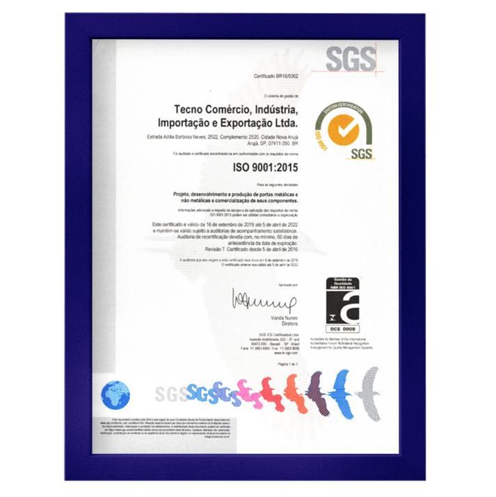 Tecnologia em Portas Automáticas Existe porta automática e existe TecnoPortas