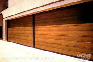 Porta Seccionada Residencial Europeu - Tecnoportas