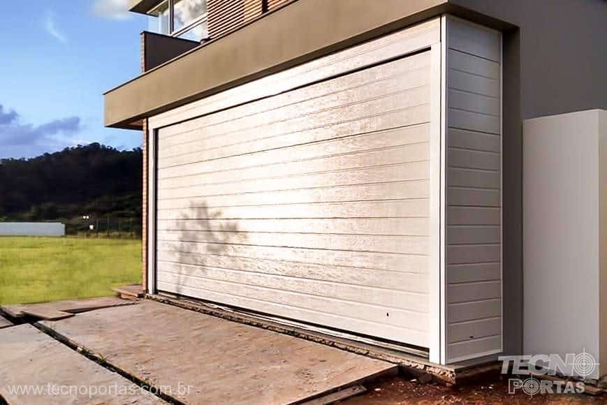 portas-seccionadas-residenciais portão seccional portão de garagem porta automática